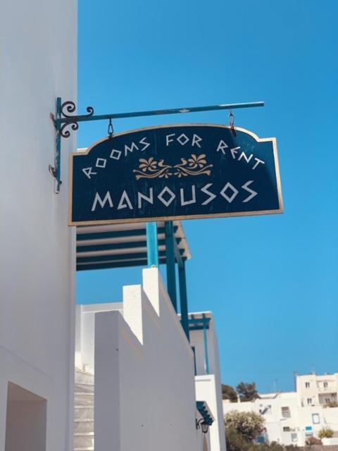 Manousos Rooms Adamantas Eksteriør billede